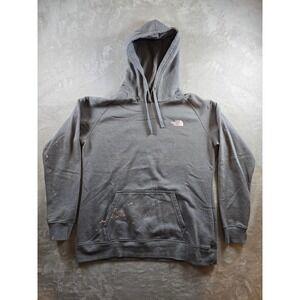 The North Face Sweatshirt Hoodie Womens XL Gray Pullover Long Sleeve *Read